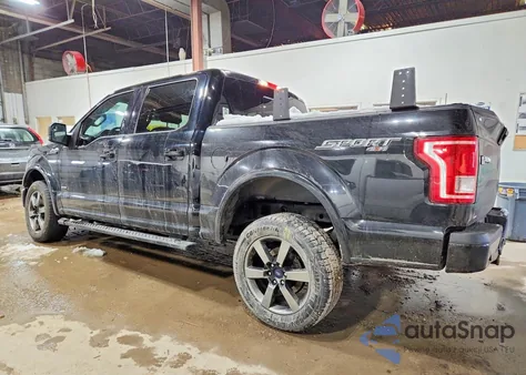 2016 Ford F150 Supercrew from USA, damaged, VIN 1FTEW1EP4GFC82523